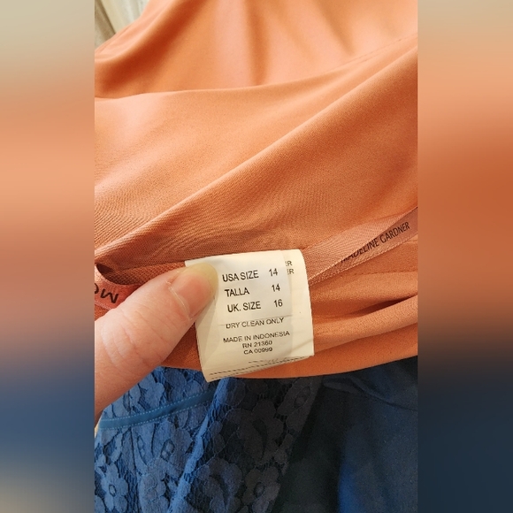 Spice Mori Lee Bridesmaid Dress 21752 Size 14 - Picture 4 of 4